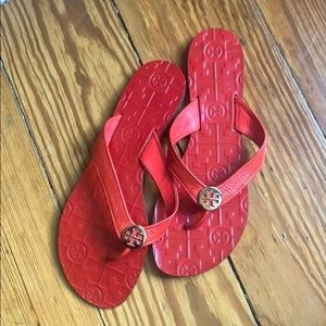 Tory Burch Red Flip Flop